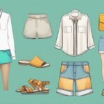 How can I create a chic and casual look with shorts