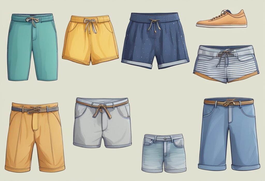 How can I style fashion shorts for different occasions