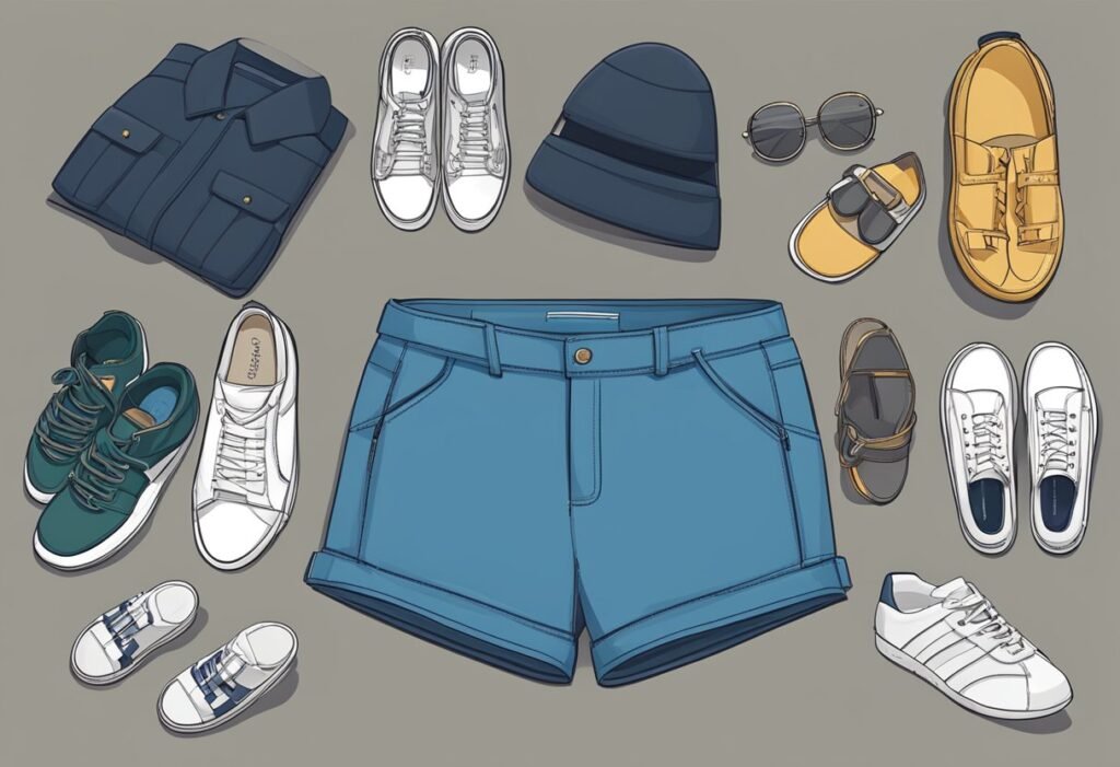 What are some fashion rules to keep in mind when styling shorts